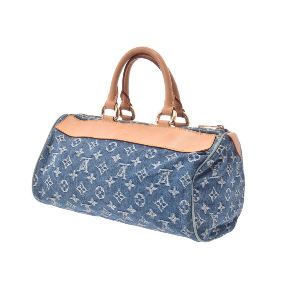 Louis Vuitton Denim Blue Neo Speedy Handbag